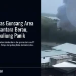 Ledakan Keras Guncang Area PT Kiani Nusantara Berau, Warga Sambaliung Panik