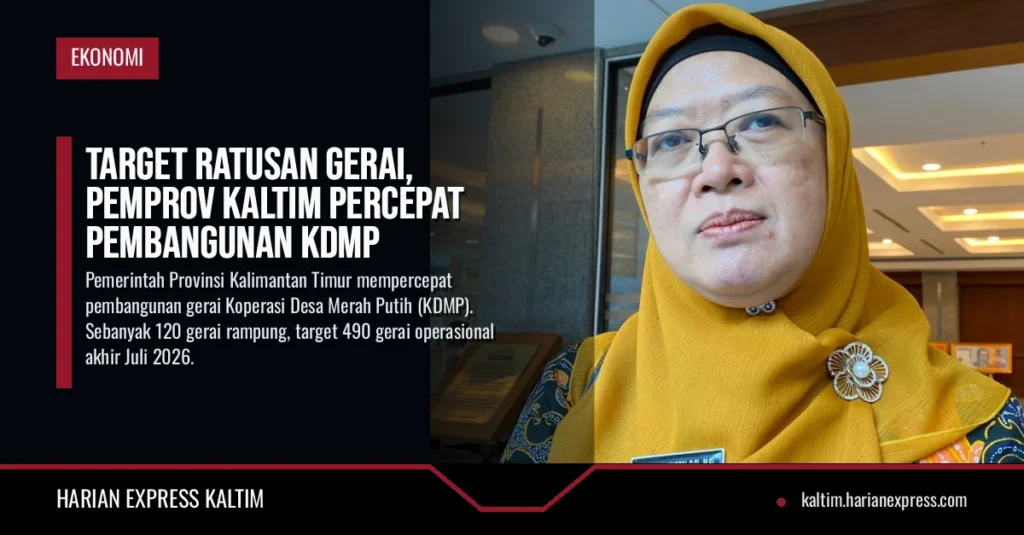Target Ratusan Gerai, Pemprov Kaltim Percepat Pembangunan KDMP