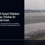 Air Laut Masuk Sungai Mahakam Akibat Kemarau, Pasokan Air Baku Samarinda Aman