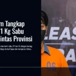 BNN Kaltim Tangkap Dua Kurir 1 Kg Sabu Jaringan Lintas Provinsi