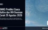 BMKG Prediksi Cuaca Kaltim dan IKN Dominan Cerah 29 Agustus 2026