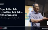 Dispar Kaltim Gelar Festival Film Akhir Pekan 2026 di Samarinda