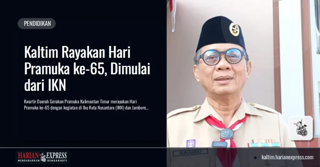 Kaltim Rayakan Hari Pramuka ke-65, Dimulai dari IKN