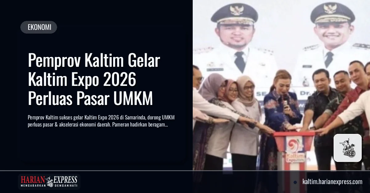 Pemprov Kaltim Gelar Kaltim Expo 2026 Perluas Pasar UMKM