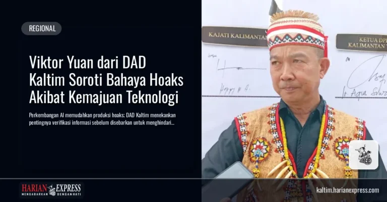 Viktor Yuan dari DAD Kaltim Soroti Bahaya Hoaks Akibat Kemajuan Teknologi
