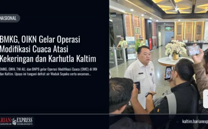 BMKG, OIKN Gelar Operasi Modifikasi Cuaca Atasi Kekeringan dan Karhutla Kaltim