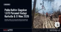 polda-kaltim-siagakan-personel-karhutla-el-nino