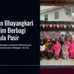 Polwan dan Bhayangkari Polda Kaltim Berbagi 500 Kg Gula Pasir
