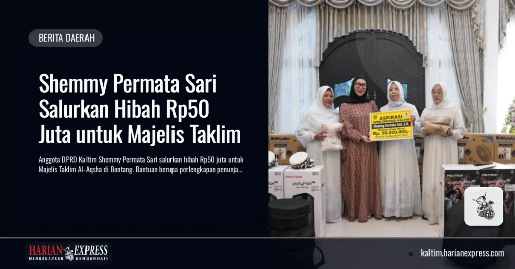 Shemmy Permata Sari Salurkan Hibah Rp50 Juta untuk Majelis Taklim