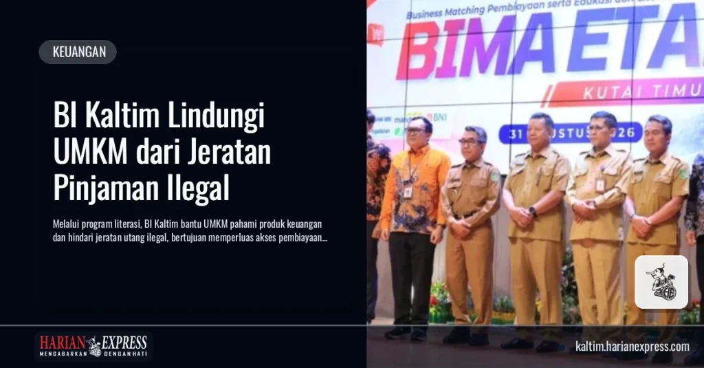 BI Kaltim Lindungi UMKM dari Jeratan Pinjaman Ilegal