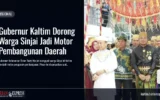 Gubernur Kaltim Dorong Warga Sinjai Jadi Motor Pembangunan Daerah