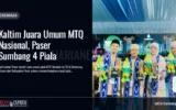 Kaltim Juara Umum MTQ Nasional, Paser Sumbang 4 Piala