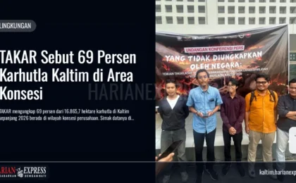 TAKAR Sebut 69 Persen Karhutla Kaltim di Area Konsesi