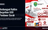 Kesbangpol Kaltim Targetkan 600 Pendonor Darah