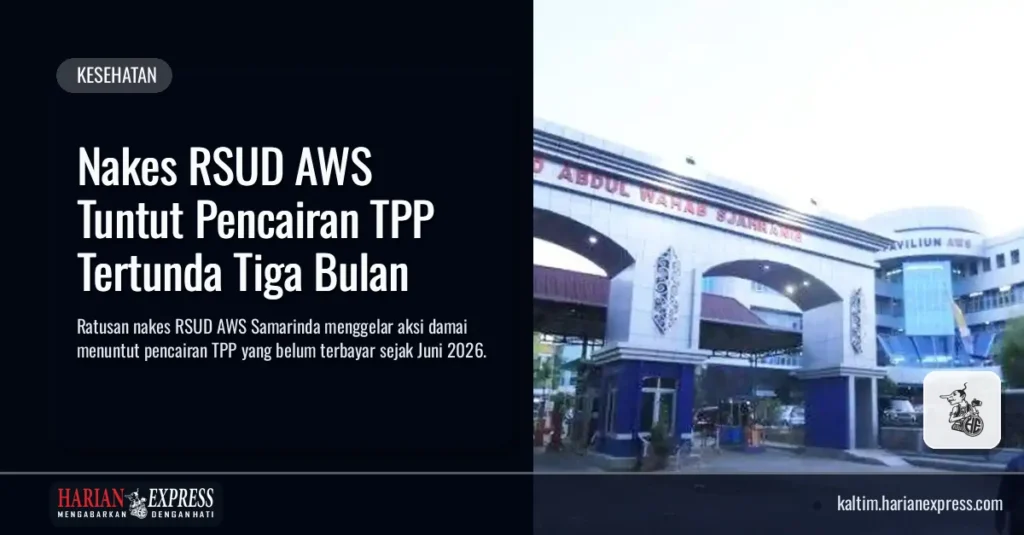 Aksi Solidaritas Nakes RSUD AWS Desak Kejelasan Pembayaran Hak TPP