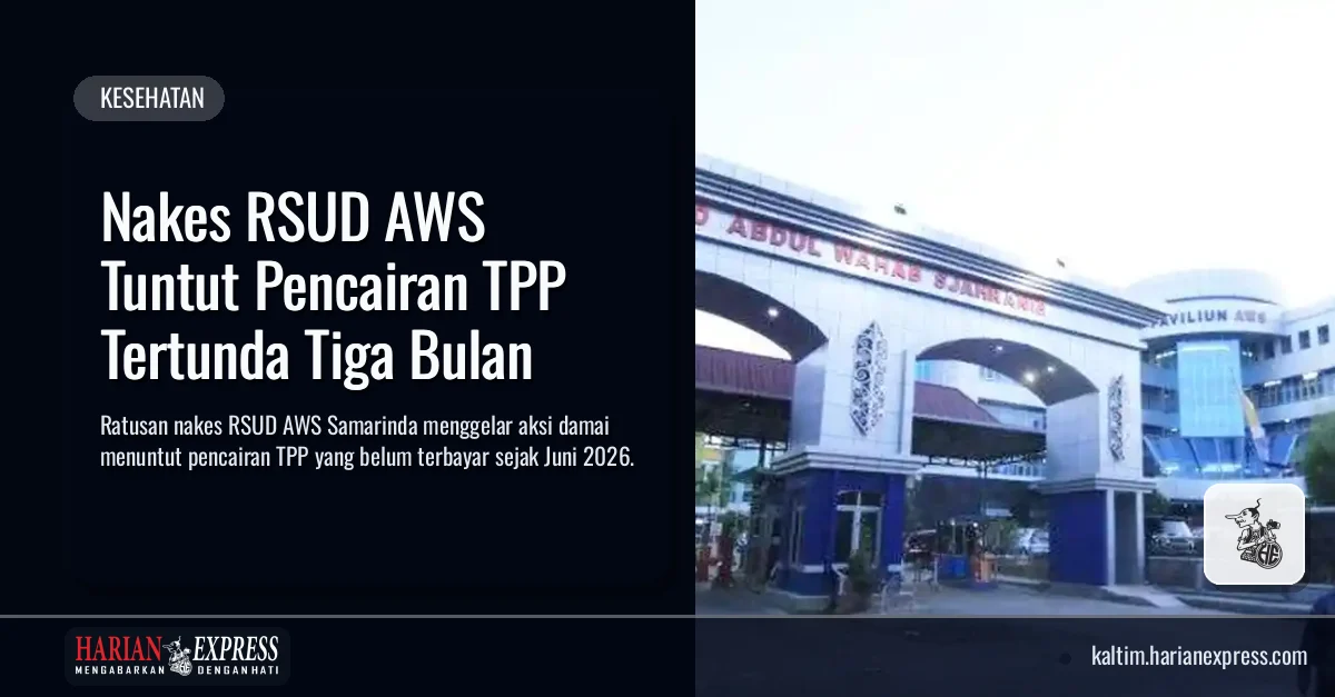 Aksi Solidaritas Nakes RSUD AWS Desak Kejelasan Pembayaran Hak TPP