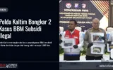 Polda Kaltim Bongkar 2 Kasus BBM Subsidi Ilegal