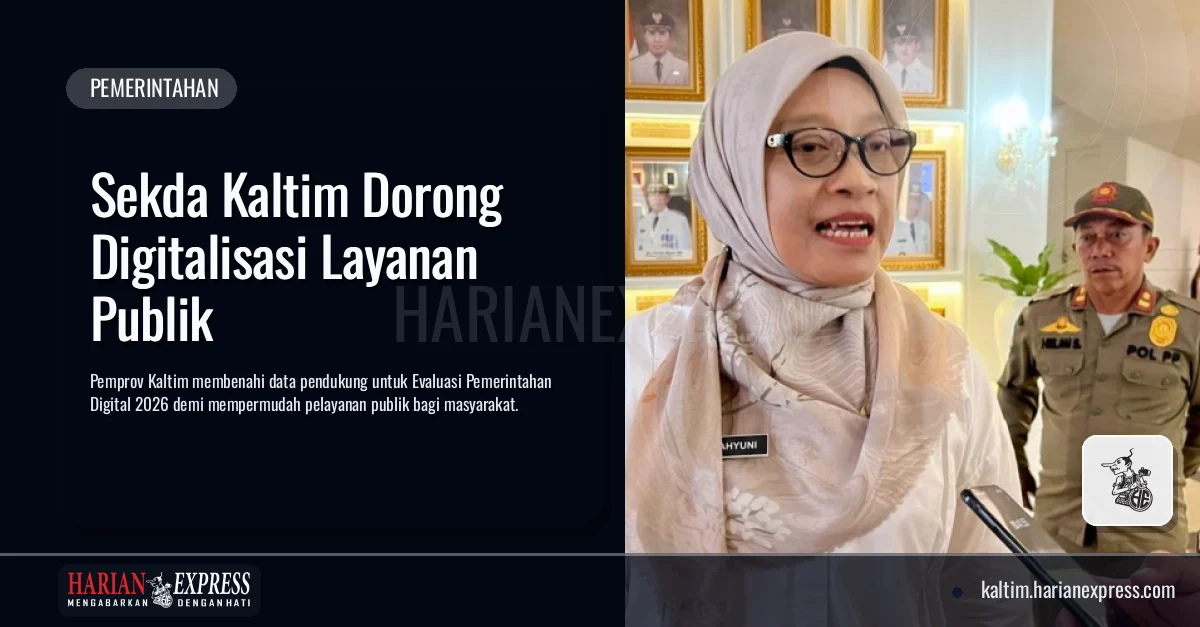 Sekda Kaltim Dorong Digitalisasi Layanan Publik