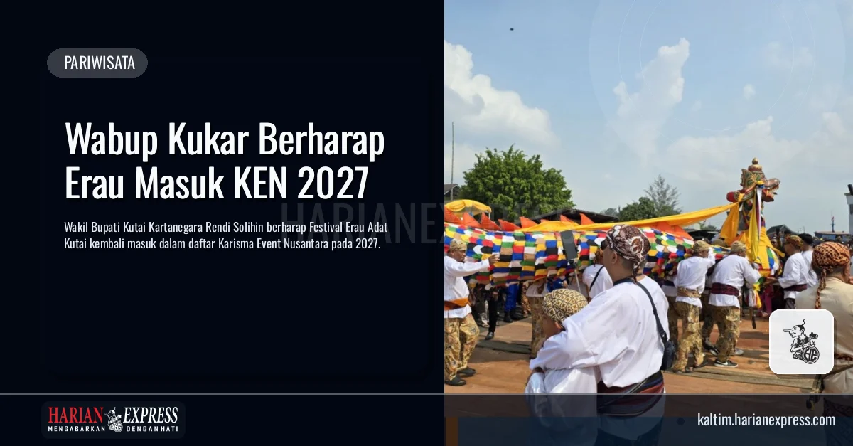 Wabup Kukar Berharap Erau Masuk KEN 2027
