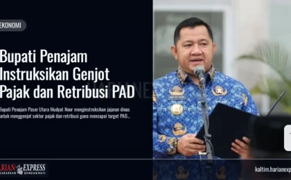 Bupati Penajam Instruksikan Genjot Pajak dan Retribusi PAD