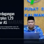 Neraca Perdagangan Kaltim Surplus 1,29 Miliar Dolar AS