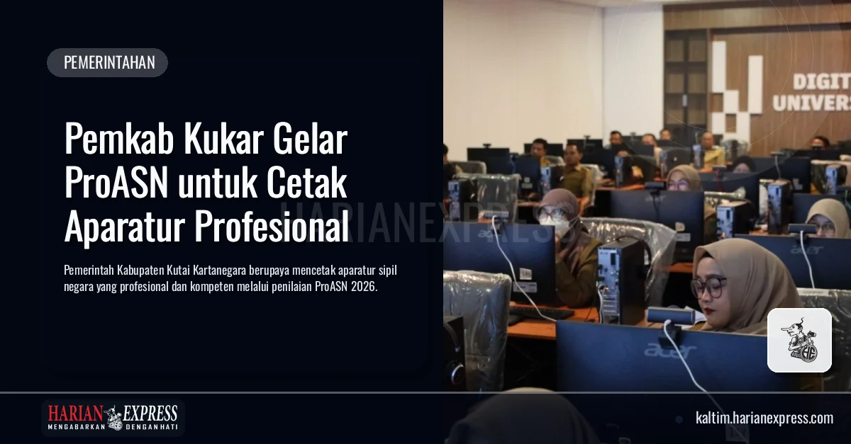 Pemkab Kukar Gelar ProASN untuk Cetak Aparatur Profesional