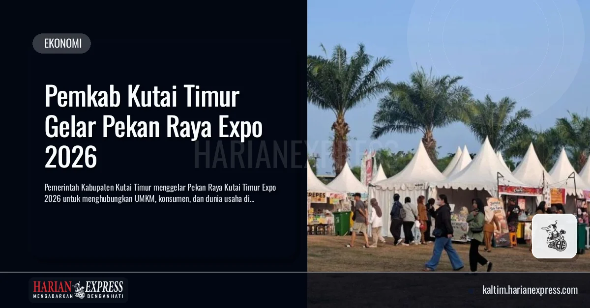 Pemkab Kutai Timur Gelar Pekan Raya Expo 2026
