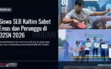 Siswa SLB Kaltim Sabet Emas dan Perunggu di O2SN 2026